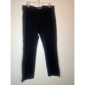 Betabrand Pants Womens 2XL Black‎ Straight Stretch Dress Pants Yoga Pants